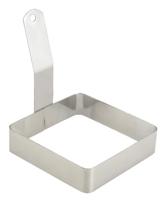 Stainless Steel Square Egg Ring (4" x 4" x 1")