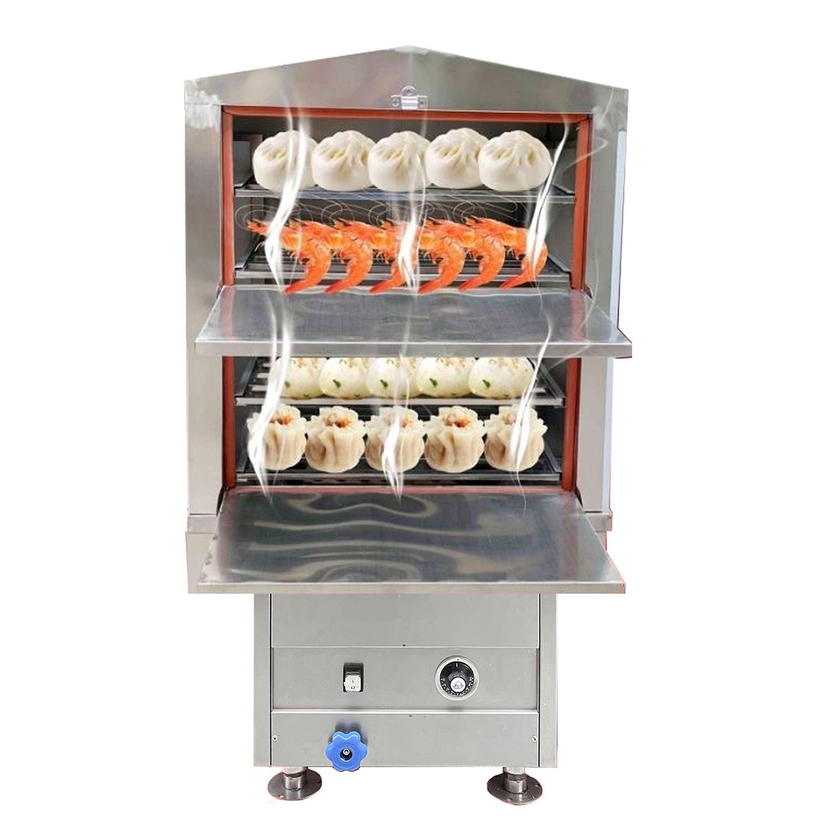 6KW Pasta cooker with streamer