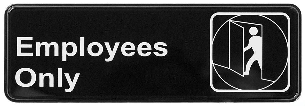  "Employees Only" Information Signs- Chefcoca
