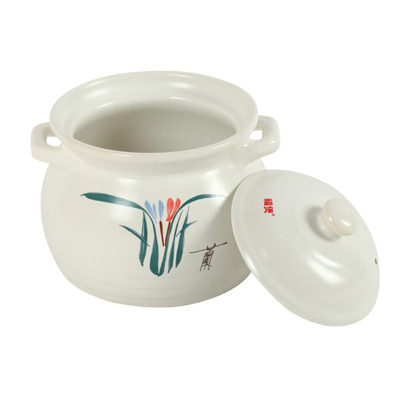 Fubao Heat Resistant Clay Braising and Casserole Pot with Lid (FB10-FB15) - Chefcoca