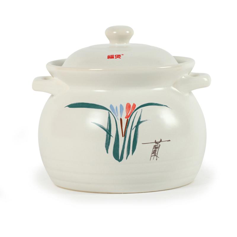 Fubao Heat Resistant Clay Braising and Casserole Pot with Lid (FB10-FB15)