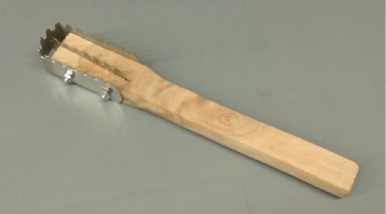 Wooden Fish Scaler