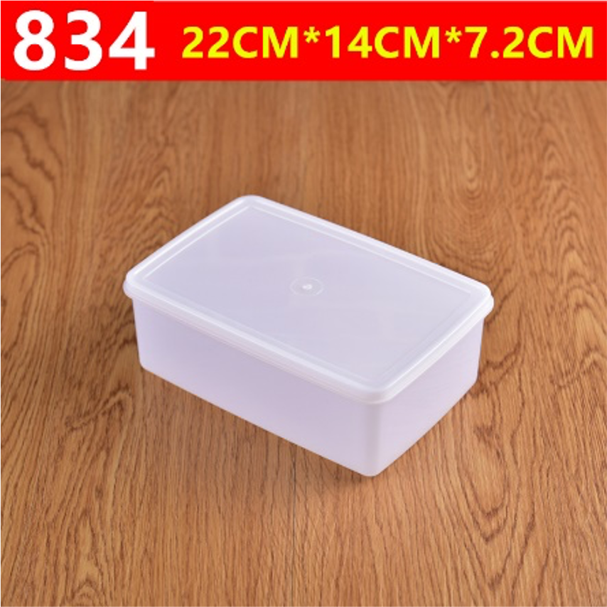 Rectangular Plastic Storage Container with Lid