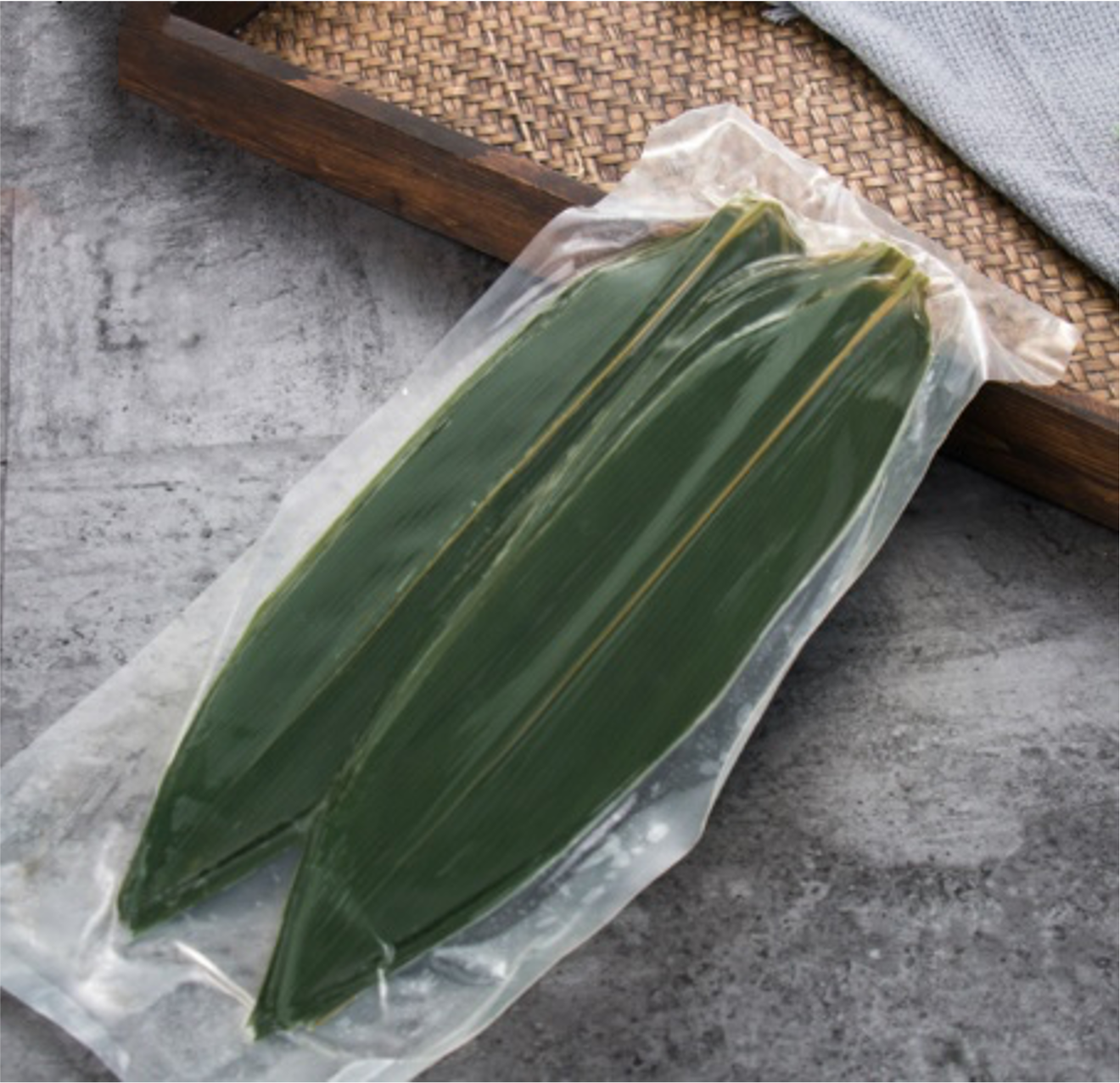 Vacuum Packed Bamboo Leaves (100 pieces) - Chefcoca