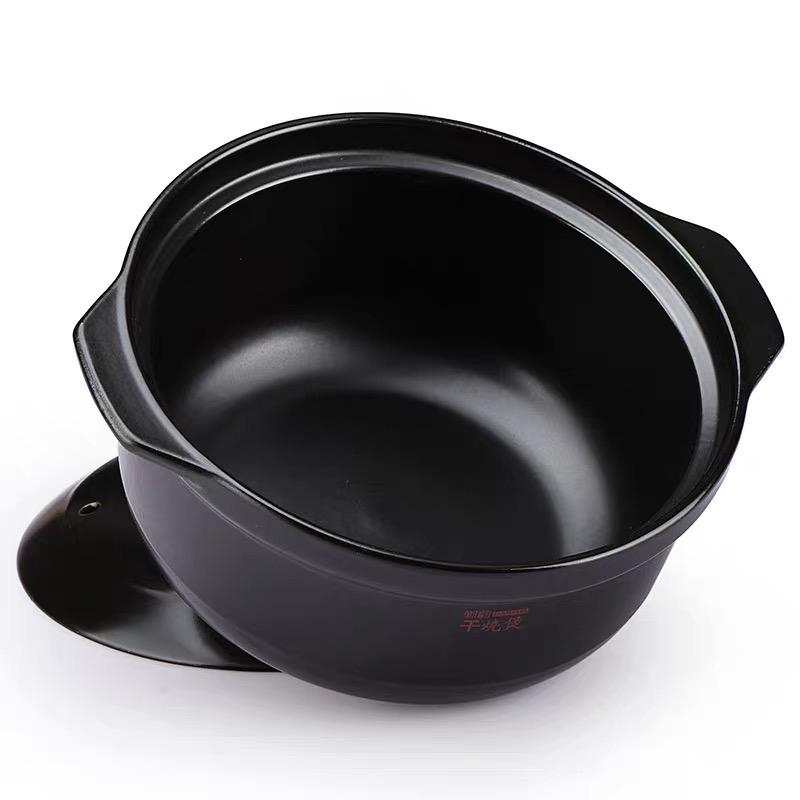 Heat Resistant Clay Braising and Casserole Pot with Lid (GSB-625B/116B,GSB-725B)