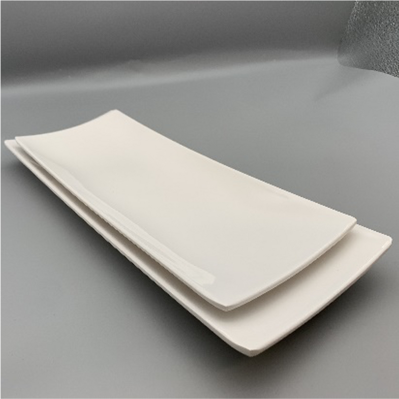 White Modern Melamine Plate （HC8080-14，HC8080-16）