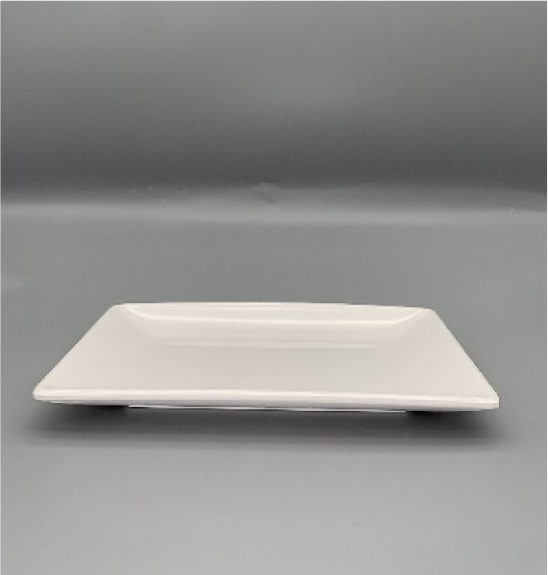 White Minimalistic Melamine Plate (HC8080-1)