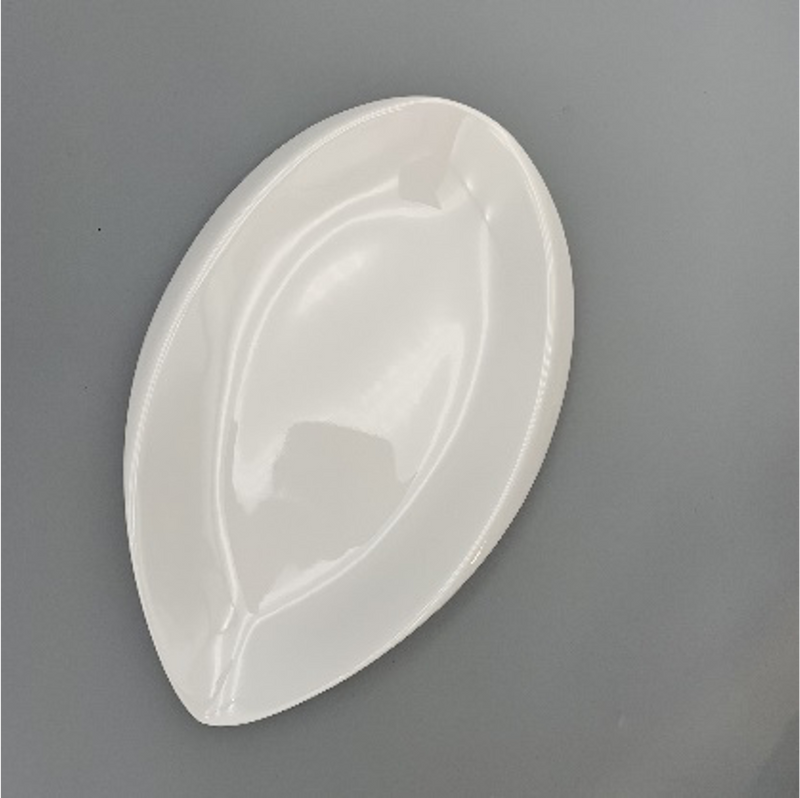White Geometric Melamine Plate （HCT30012，T30014）