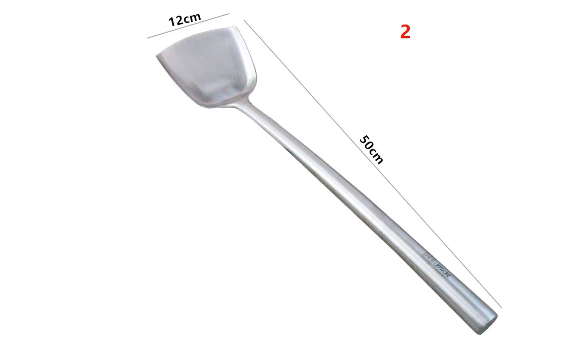 Stainless Steel Wok Style Spatula (XS-L)