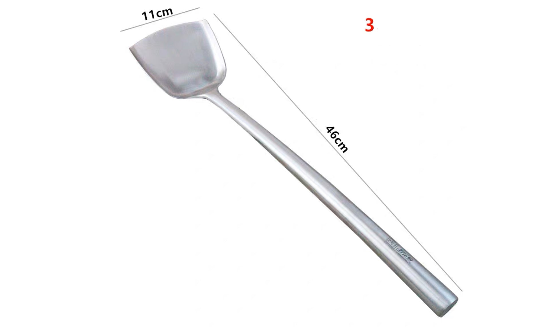 Stainless Steel Wok Style Spatula (XS-L)