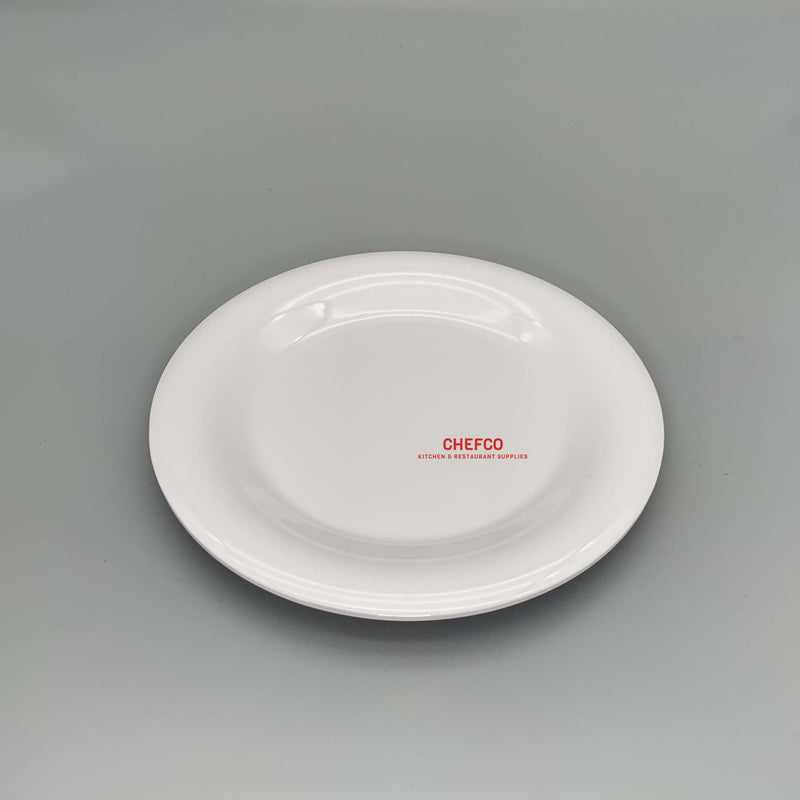 White Classic Round Melamine Plate (J116903-J116904)