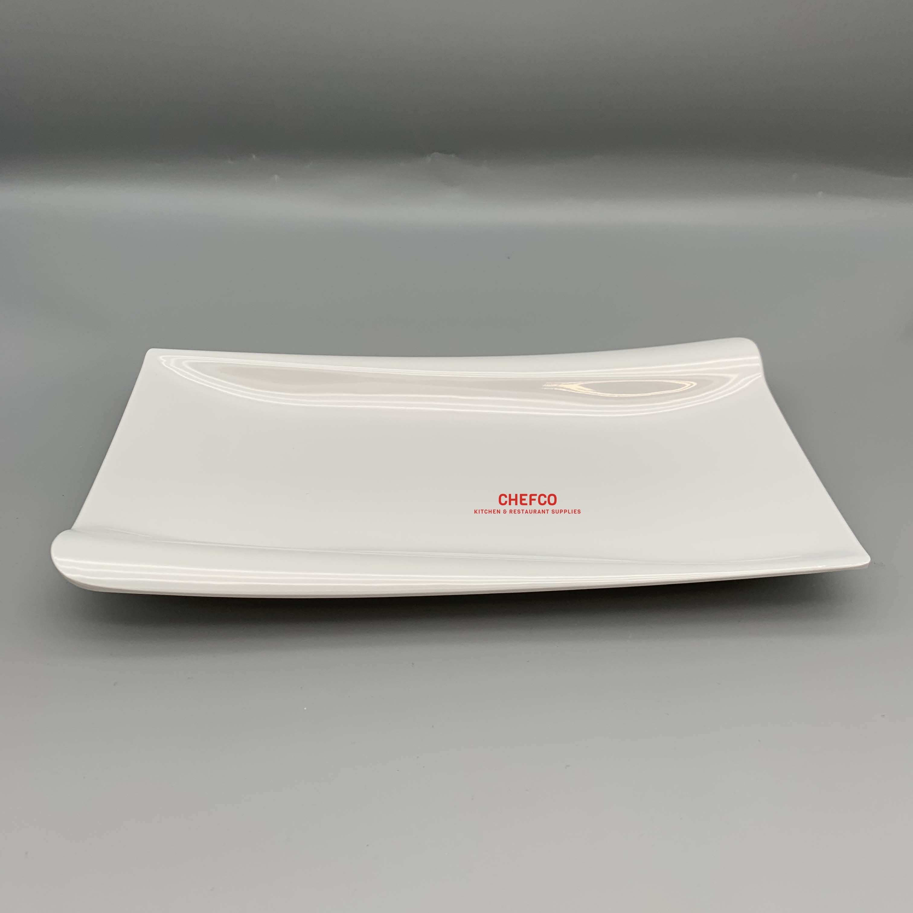 Double Edge Melamine Plate (J411730-J411731)