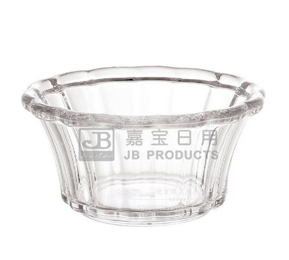 Clear Polycarbonate Tulip Ice Cream Cup (75mL)