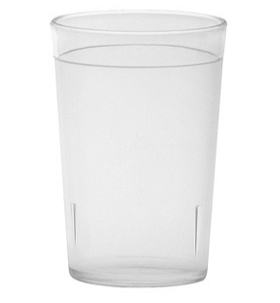 Clear Polycarbonate Frosted Water Cup/Tumbler (9-16oz)