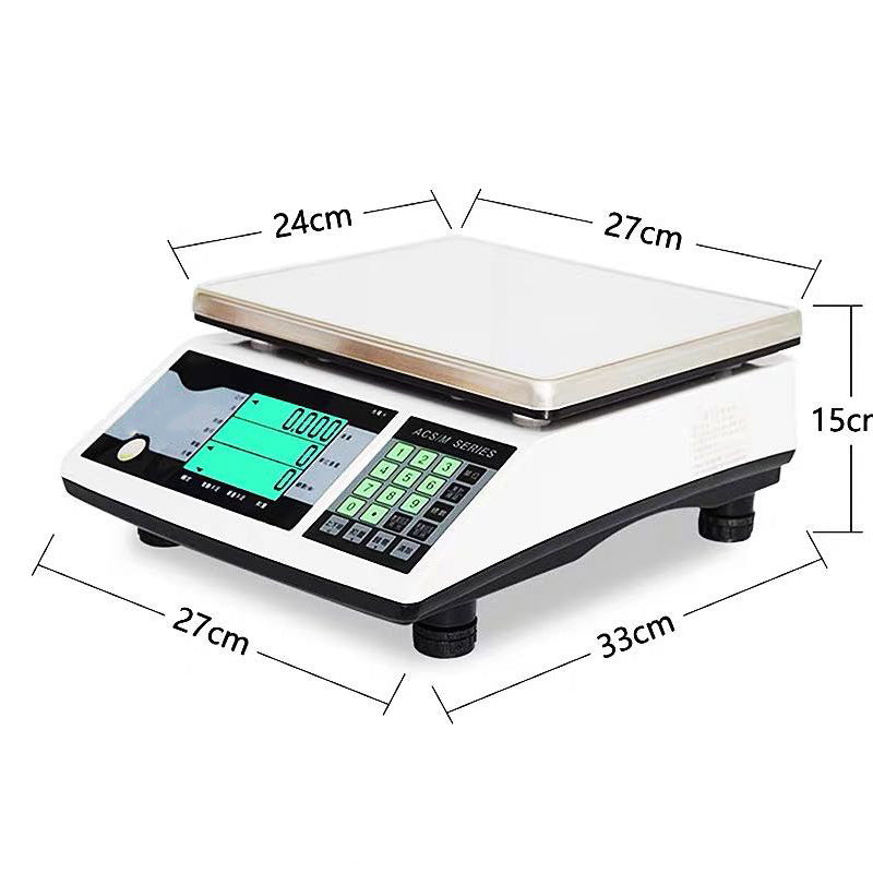 Electronic Counting Scale, 1g/30kg Electronic Balance