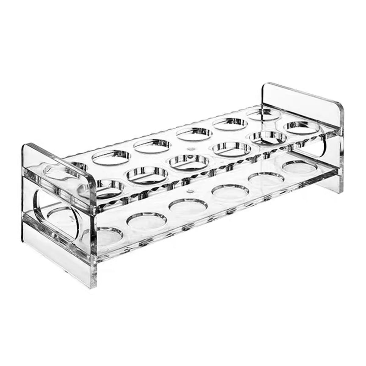 12 Holes Clear Acrylic Holder-(JD-8651)