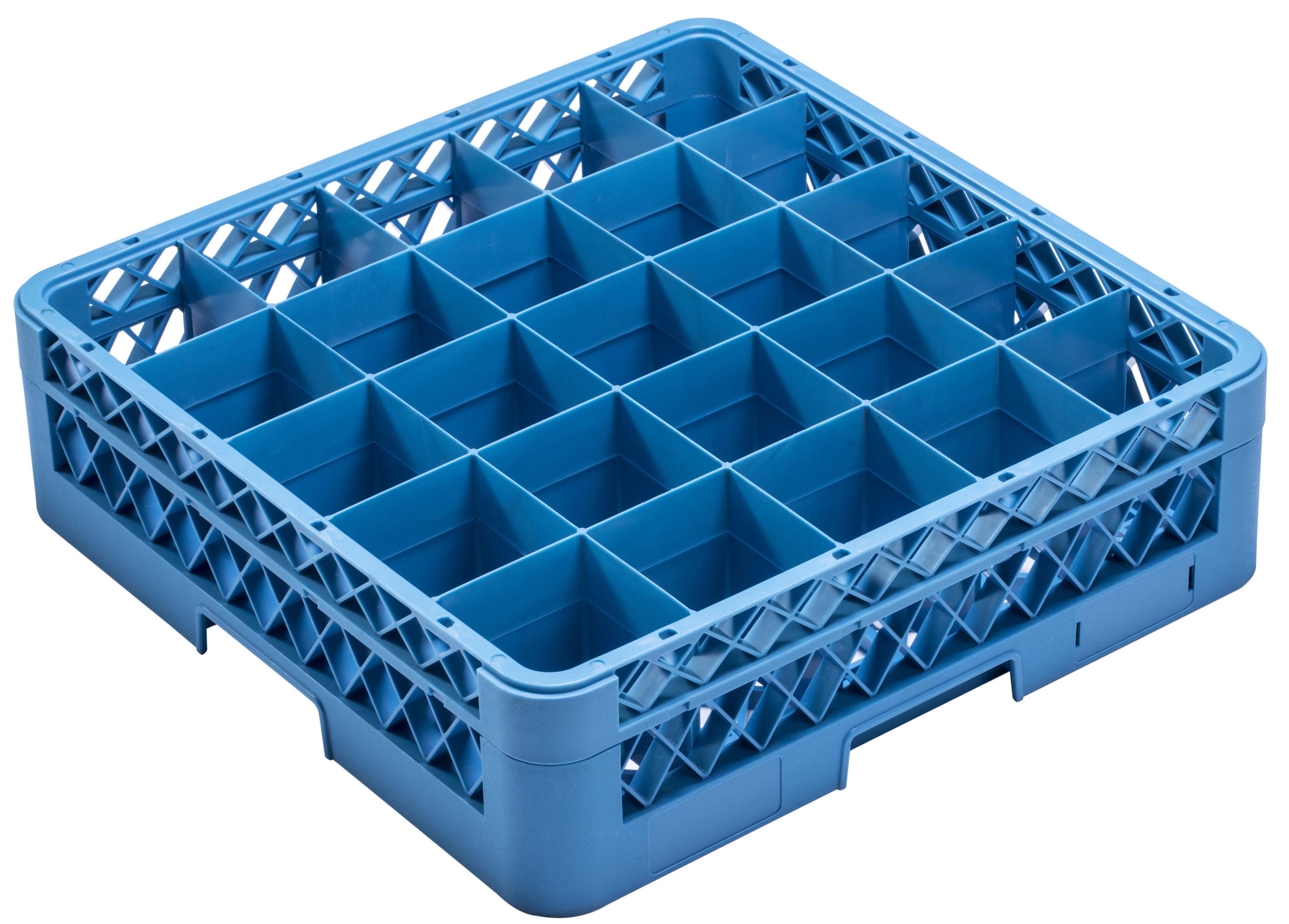 Jiwins 25-Compartment Glass Rack or Extender