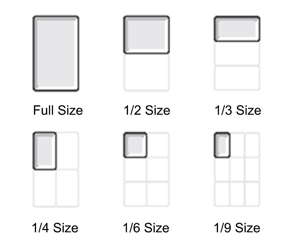 JW-P16DS, GN Pan Drain Shelves, 1/6 size - Chefcoca