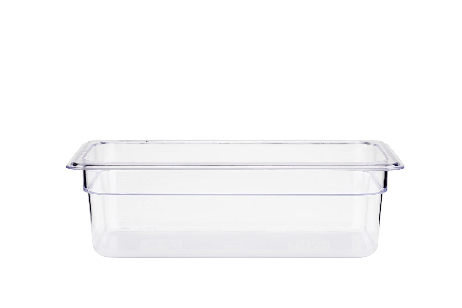 Polycarbonate 1/2 Size (32.5cmL x 26.5cmW) GN Food Pan