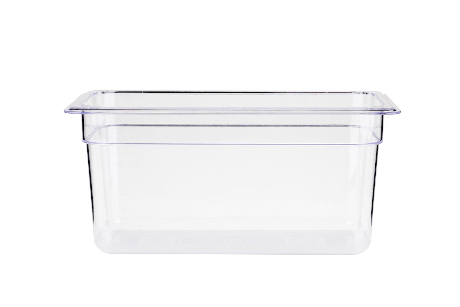 Polycarbonate 1/2 Size (32.5cmL x 26.5cmW) GN Food Pan