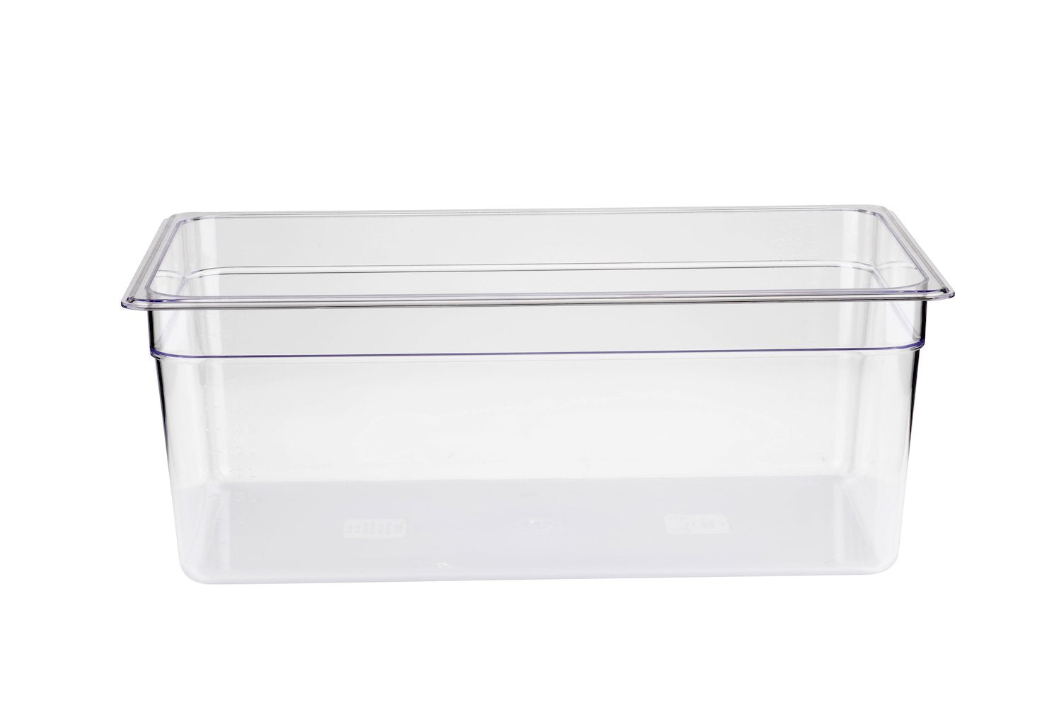 Polycarbonate 1/2 Size (32.5cmL x 26.5cmW) GN Food Pan