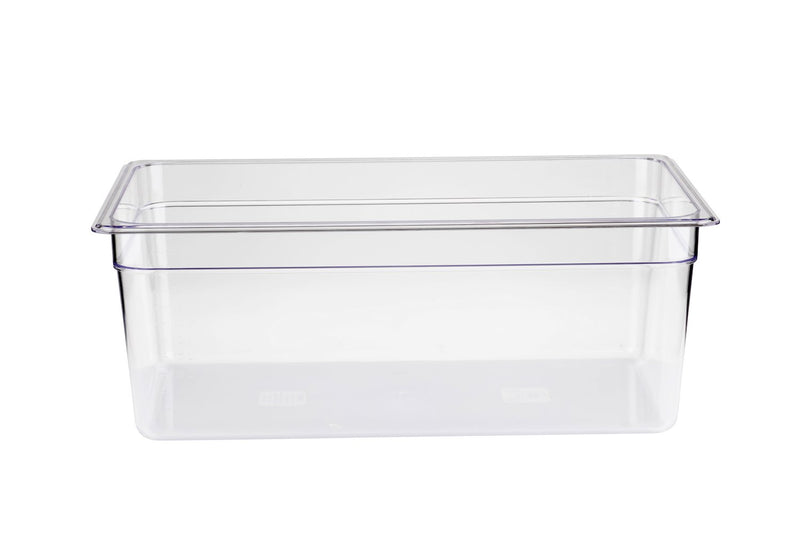 Polycarbonate 1/2 Size (32.5cmL x 26.5cmW) GN Food Pan