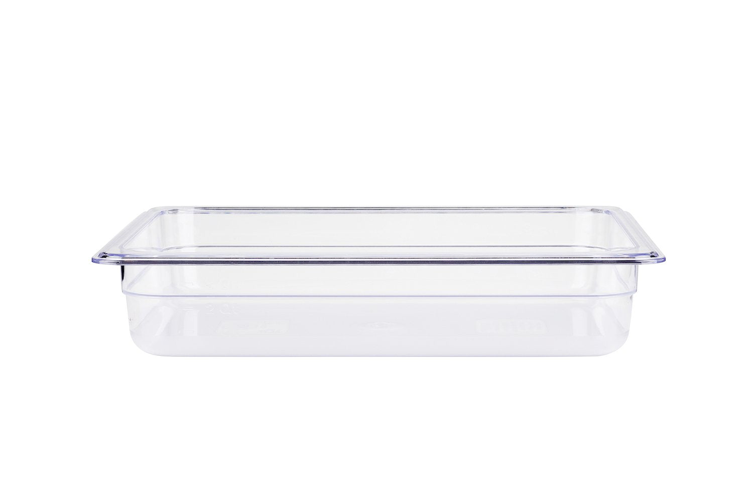 Polycarbonate 1/3 Size (32.5cmL x 17.6cmW) GN Food Pan