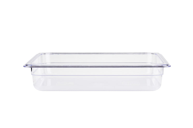 Polycarbonate 1/3 Size (32.5cmL x 17.6cmW) GN Food Pan