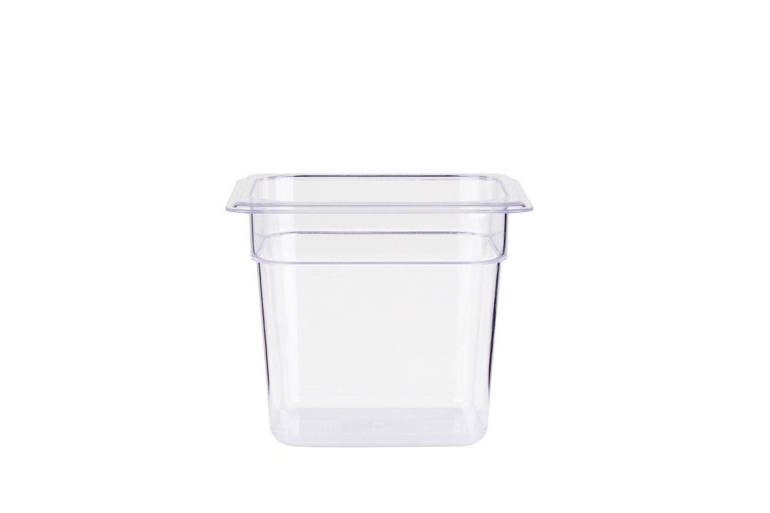 Polycarbonate 1/6 Size (17.6Lcm x 16.2Wcm) GN Food Pan