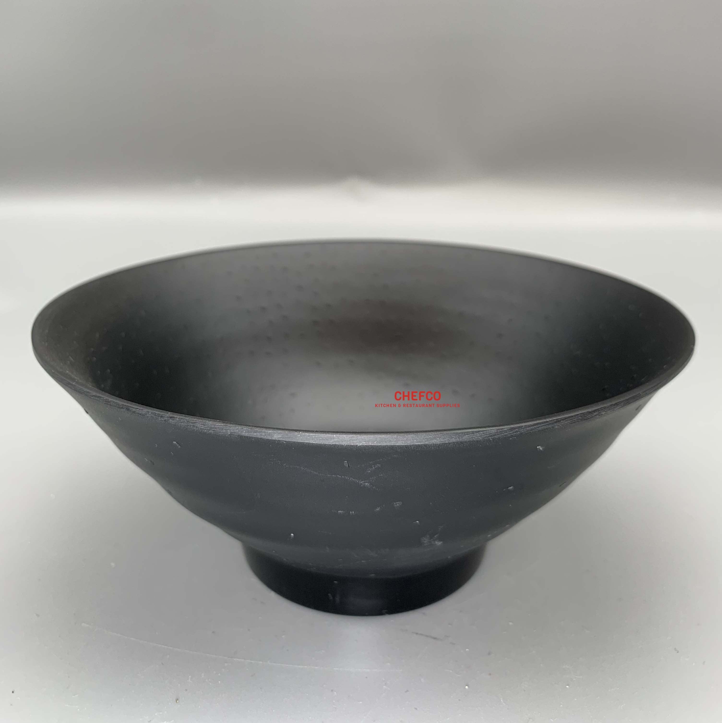 Matte Black Japanese Melamine Ramen Bowl (JW1006)