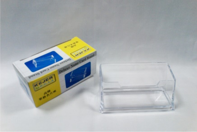 Single Compartment  Business Card Holder Stand
