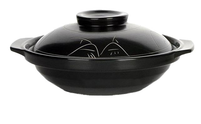 Ceramic Clay Braising and Casserole Shoal Pot with Lid (K404B-K909B) - Chefcoca