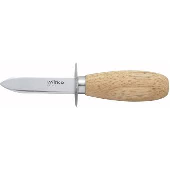 Oyster/Clam Knife with Wooden Handle 2.75" Blade - Chefcoca