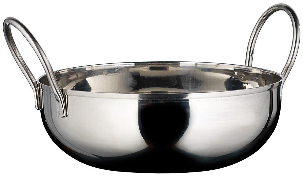 Stainless Steel Kady Bowl with Welded Handles