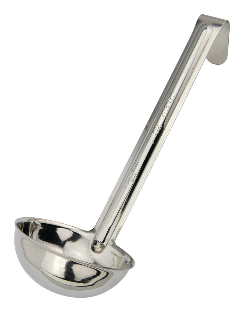 Stainless Steel Ladle with Curved Short Handle