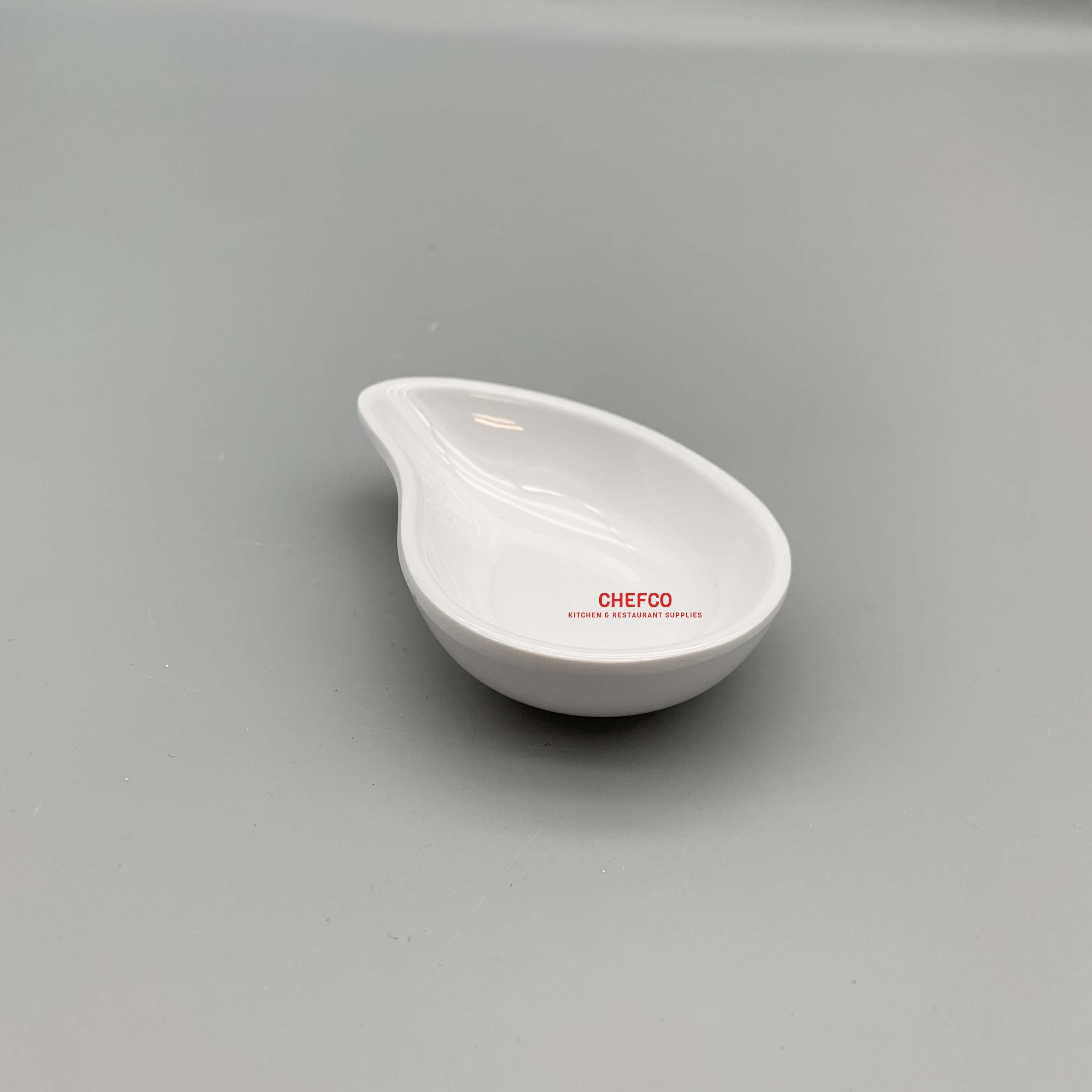 Melamine Teardrop Sauce Dish (4") (40030) - Chefcoca