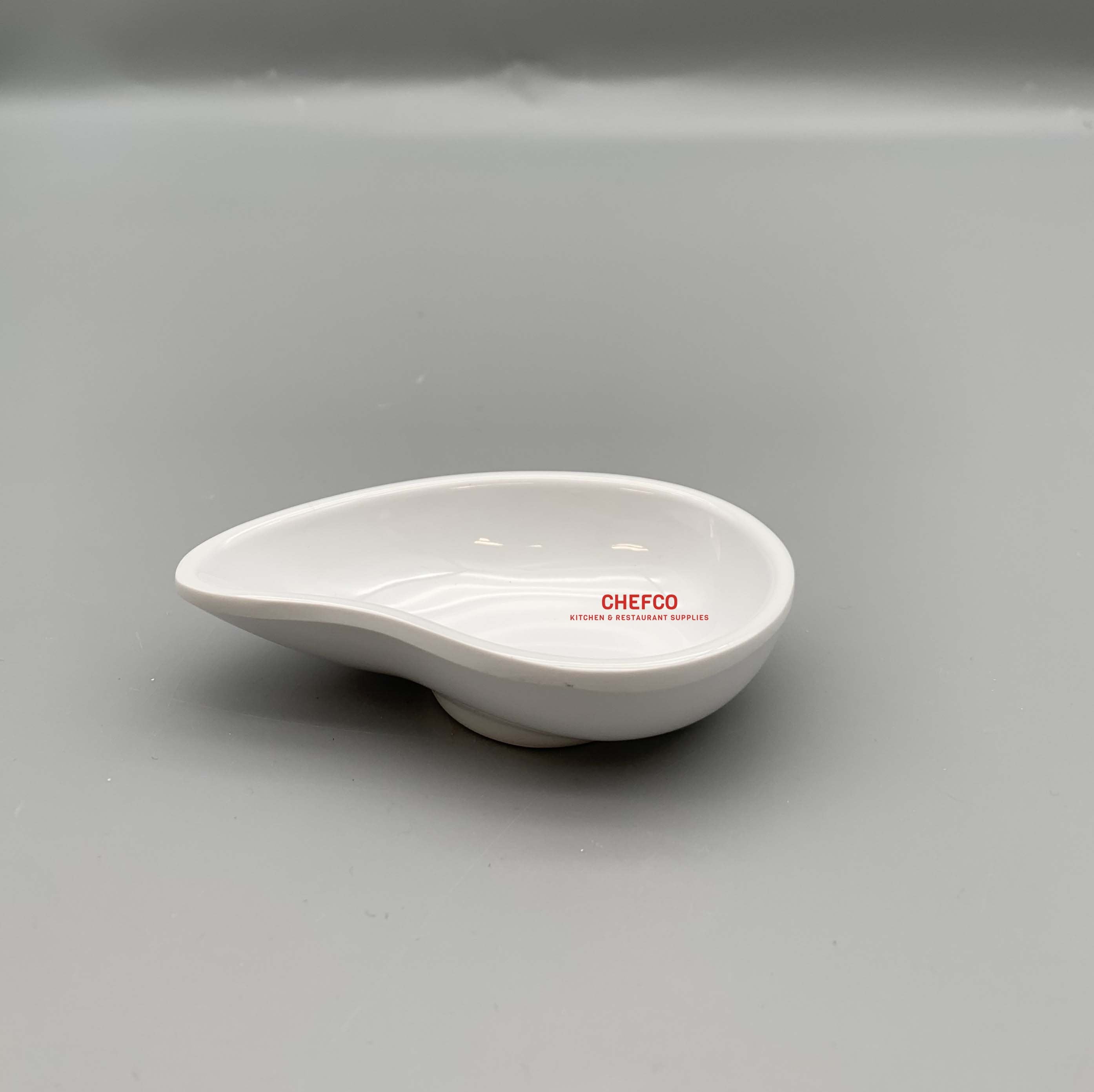 Melamine Teardrop Sauce Dish (4") (40030) - Chefcoca