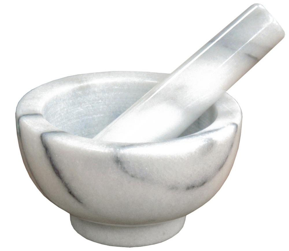 Marble Mortar and Pestle Set