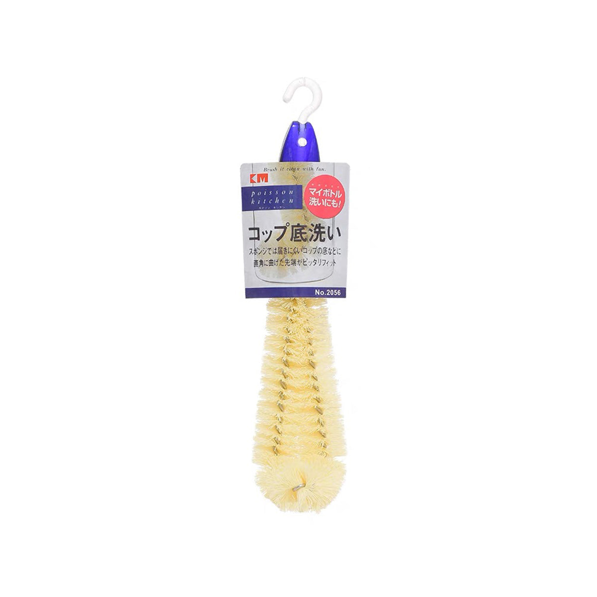 Durable Daily Plastic Nylon Curve Head Cleaning Brush