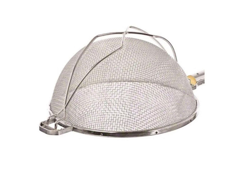 Nickel Plated Round Double Mesh Reinforced Strainer