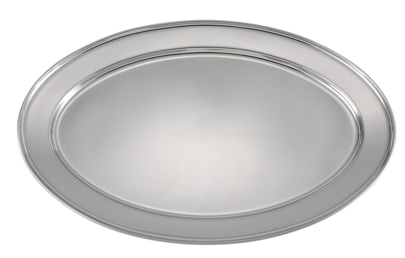 Stainless Steel Oval Serving Platter