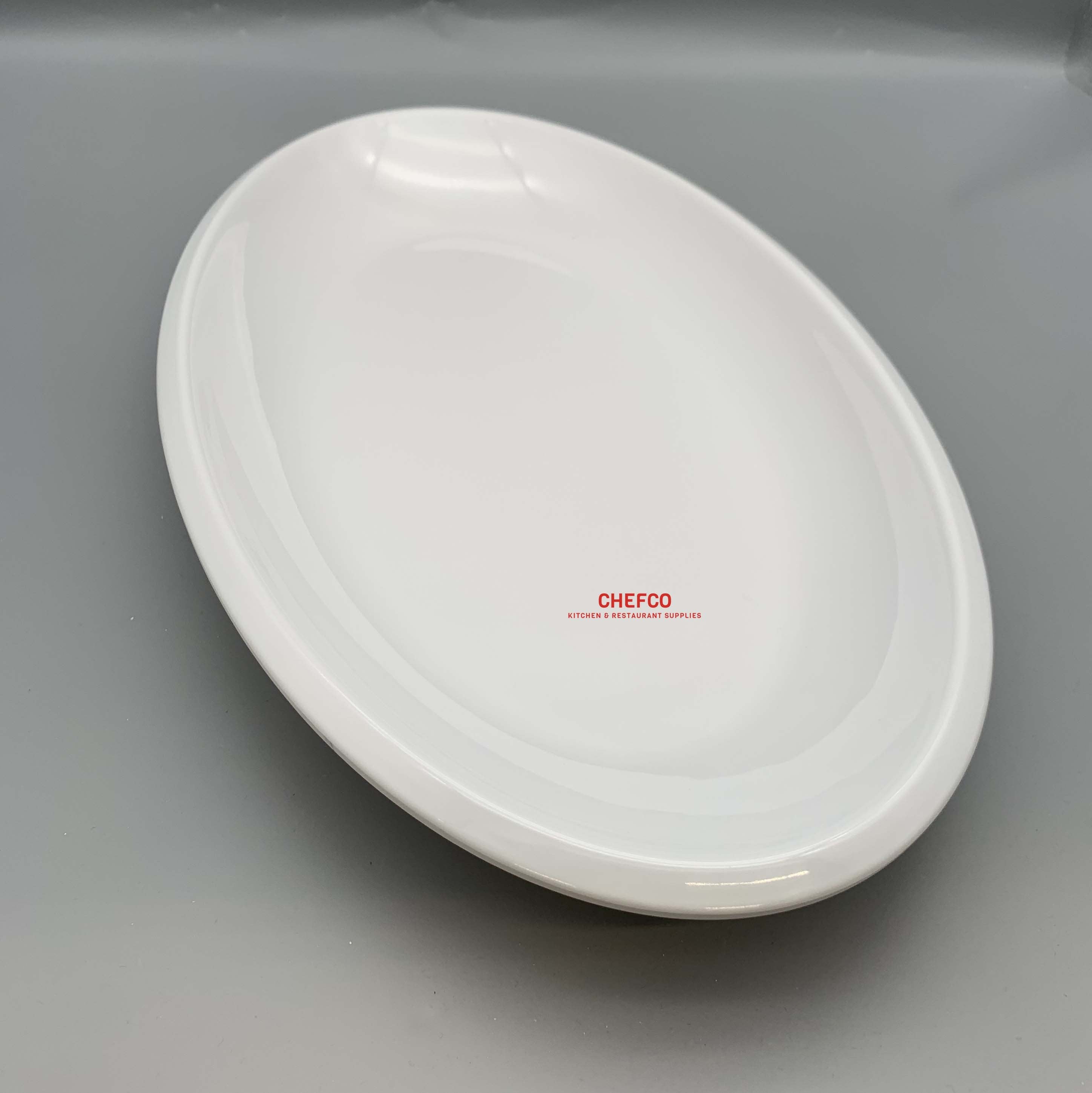 Deep Oval Melamine Plate (P1605)