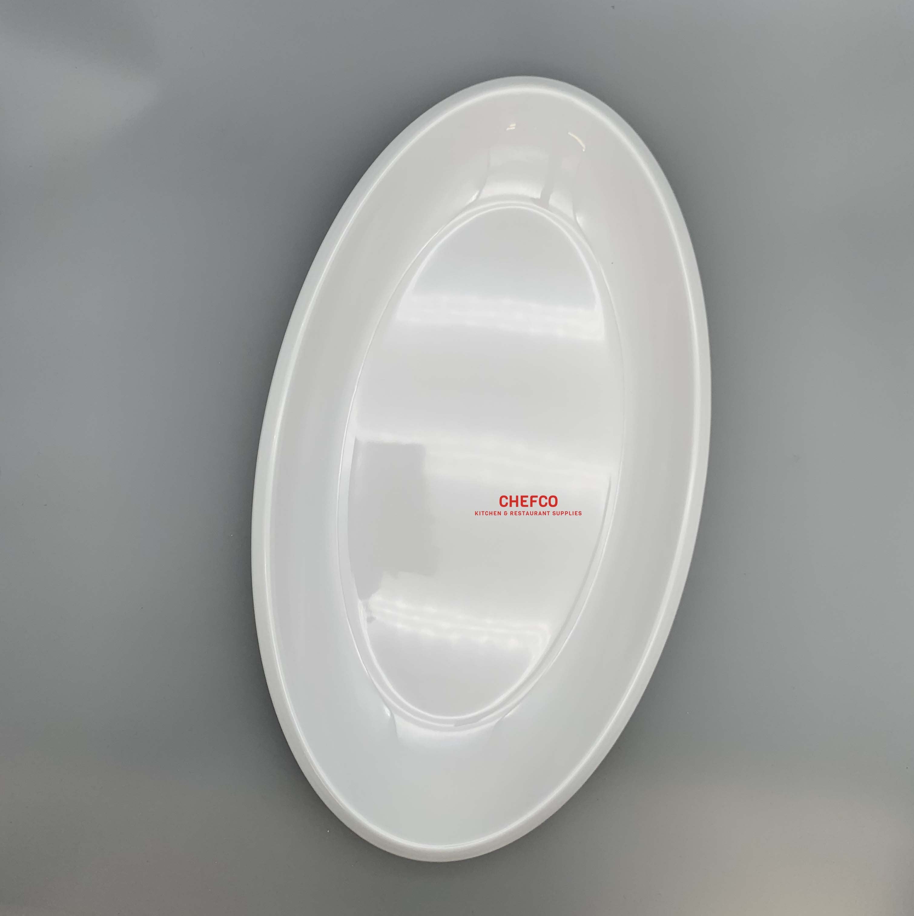 Deep Oval Melamine Plate (P1605)