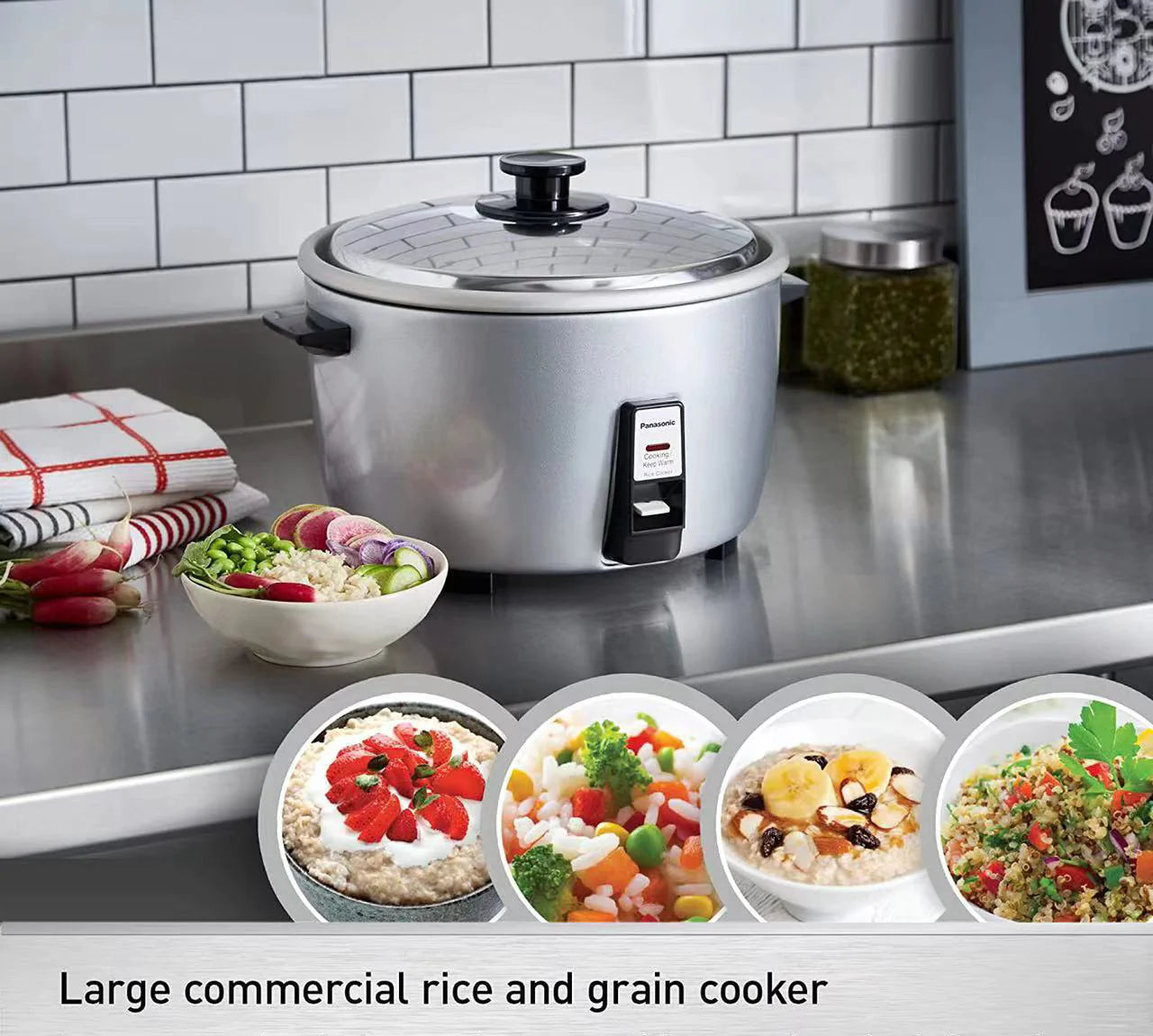 Panasonic 40 cups, SR-GA721 Commercial Rice Cooker - Chefcoca