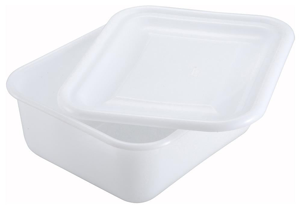 White Polypropylene Mini Bin & Lid