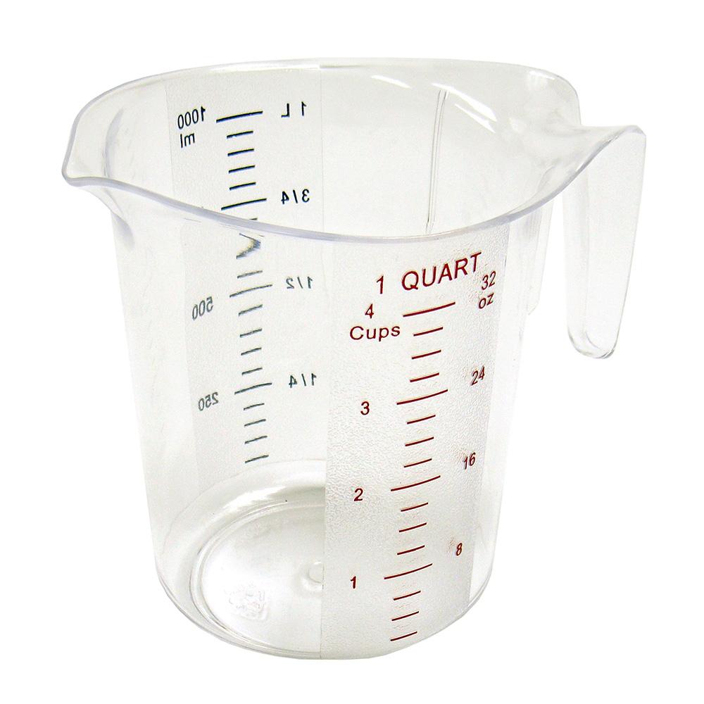 Polycarbonate Measuring Cup (1-4 Quarts) - Chefcoca