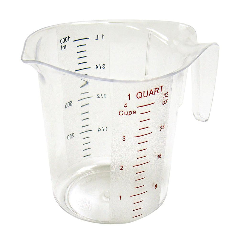 Polycarbonate Measuring Cup (1-4 Quarts)