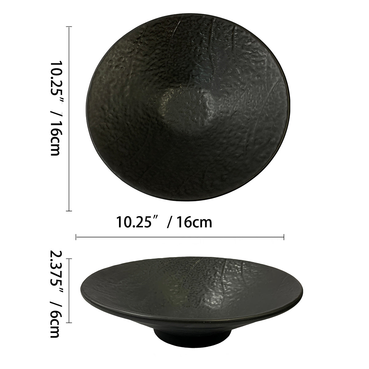 Slate Shallow Serving Bowl (PTC00003)