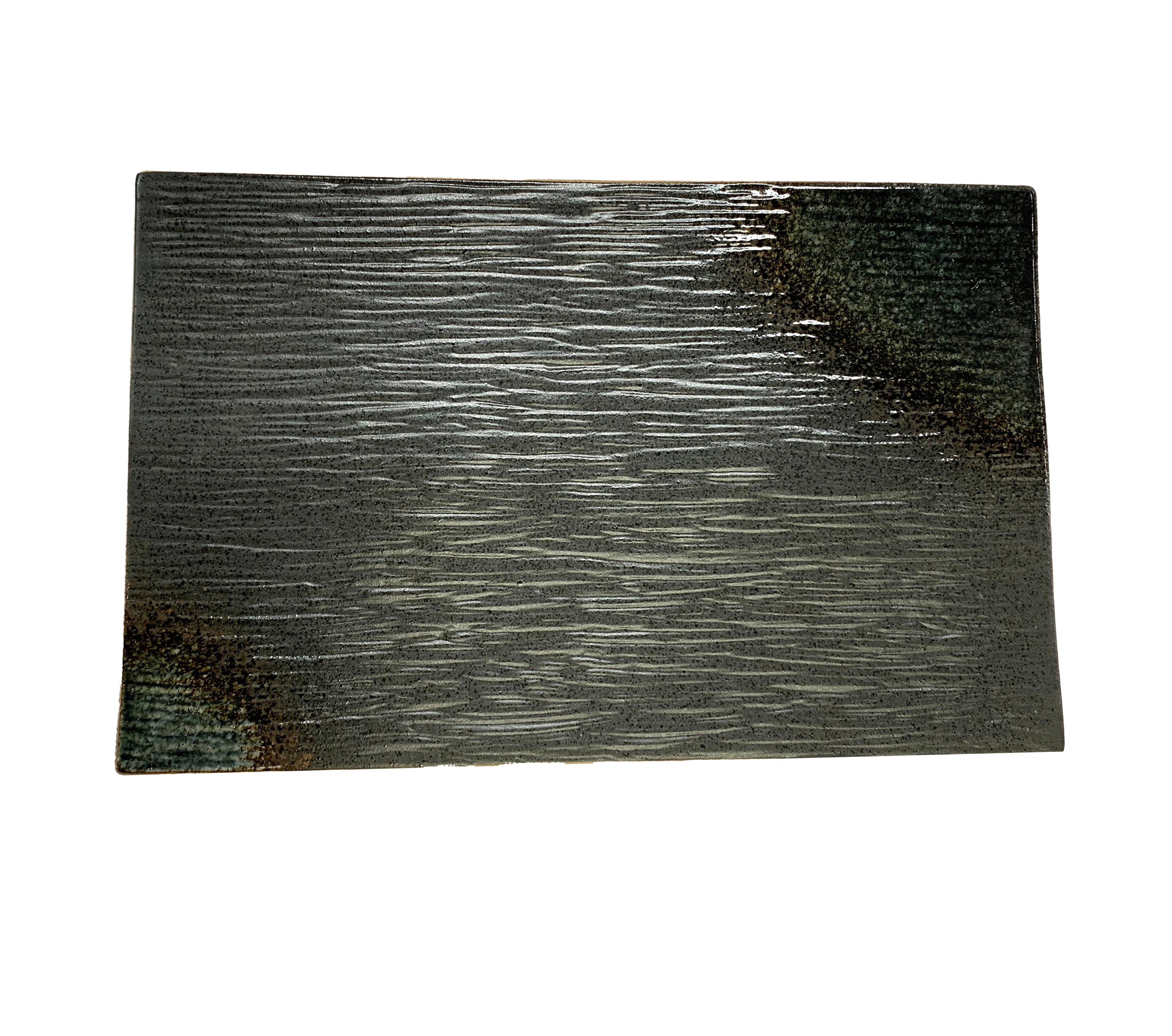 Slate and Sage Plate (13"L x 8.5"W)