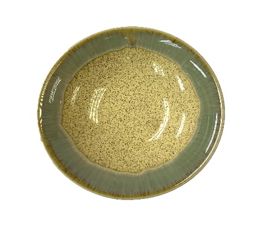 Sesame Shallow Bowl